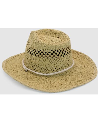 Morgan Taylor Caroline Cowboy Hat - Natural