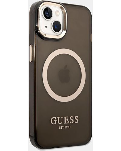 Guess Iphone 14 Ring Edition Phone Case - Black