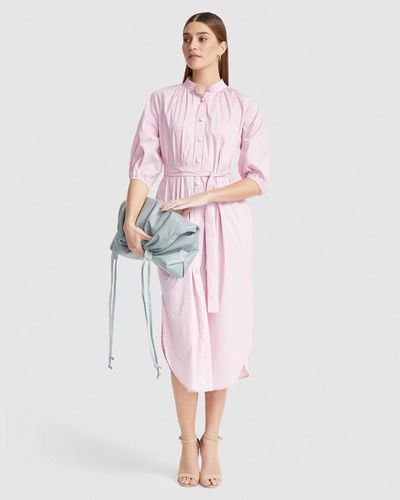 OXFORD Westin Shirt Dress - Pink