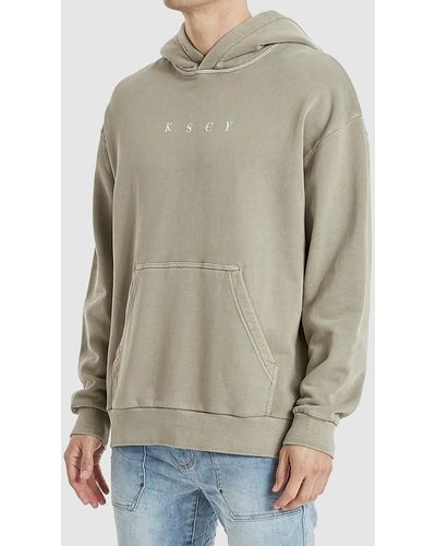 Kiss Chacey Cordero Relaxed Hooded Jumper - Grey