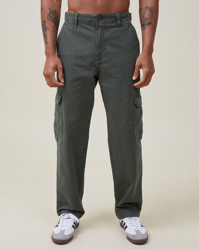Cotton On Tactical Cargo Trousers - Grey