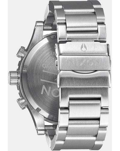 Nixon 51 30 Chrono Watch - Metallic