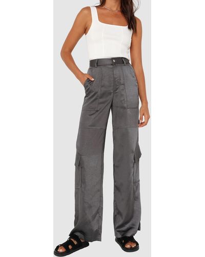 Madison The Label Addison Trousers - Grey