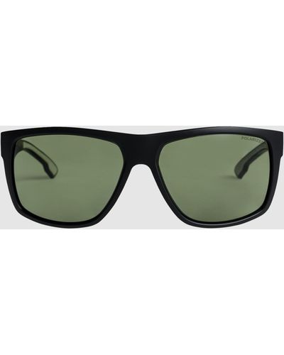 Quiksilver Transmission P Polarized Sunglasses - Green