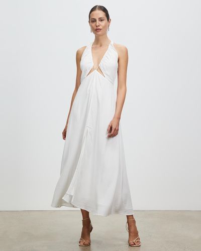 Lover Hailey Midi Dress - White