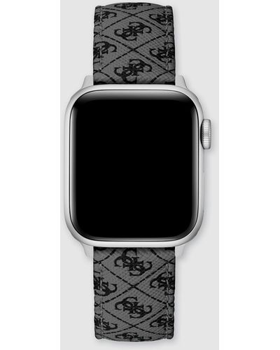 Guess Apple Band Quattro G Leather - Black