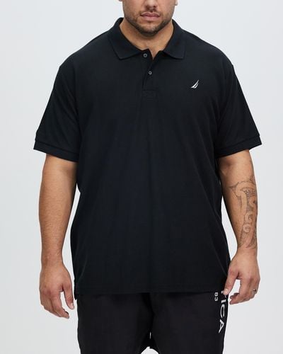 Nautica Plus Calder Polo Shirt - Black
