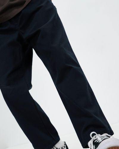Afends Ninety Eights Recycled Elastic Waist Trousers - Black