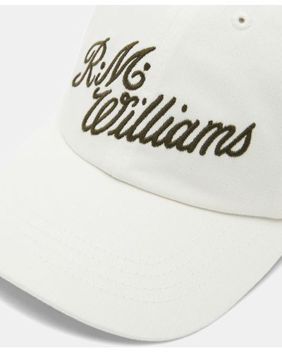R.M.Williams Script Cap - White