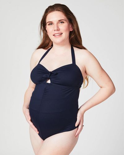 Cake Maternity Mineral Maternity Swimsuit - Blue