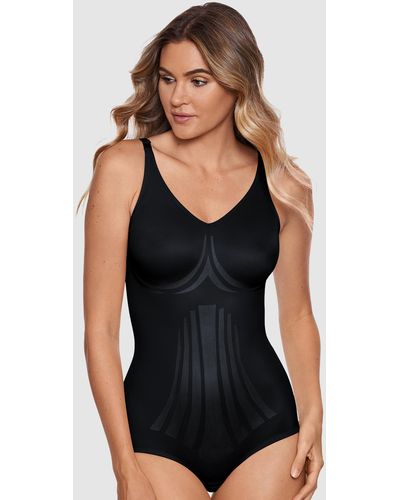 Miraclesuit Lycra® Fitsensetm Extra Firm Control Shaping Bodysuit - Black