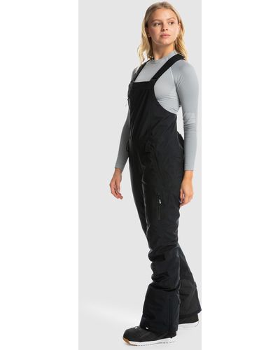 Roxy Gore Tex® Stretch Prism Technical Snow Bib Trousers For Women - White