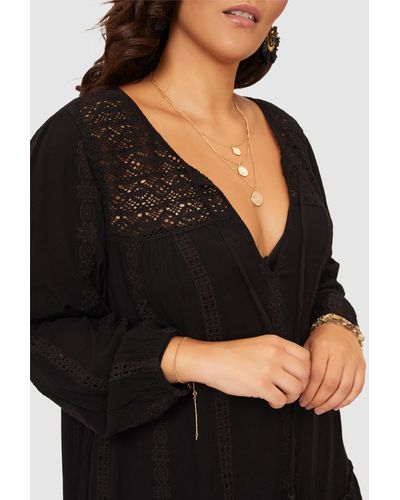 The Poetic Gypsy Supreme Lace Dress - Black