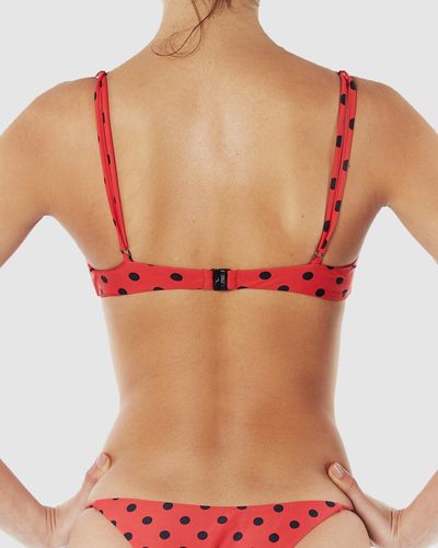 It's Now Cool Underwire Top - Red