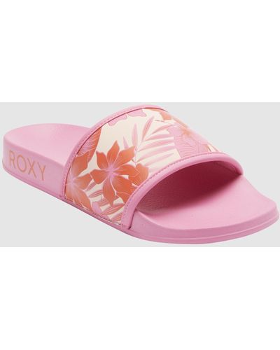 Roxy Slippy Sandals - Pink