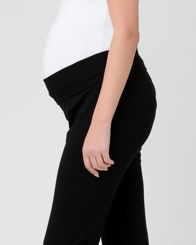 Ripe Maternity Jersey Lounge Trousers - Black