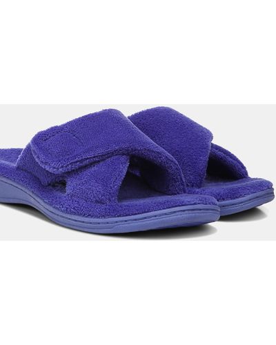 Vionic Relax Slippers - Blue