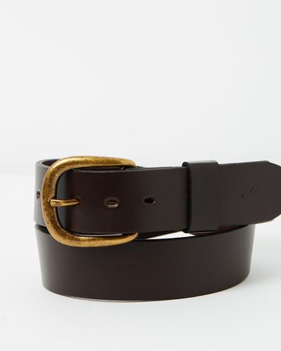 R.M.Williams 1 1 2" Traditional Belt - Brown