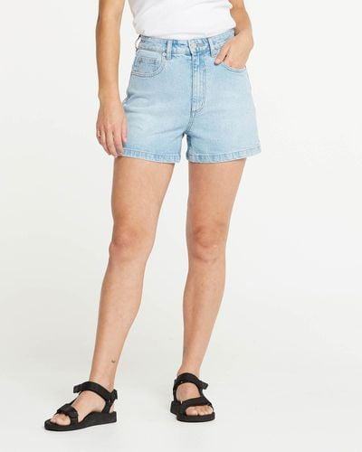 Lee Jeans High Relaxed Short - Blue