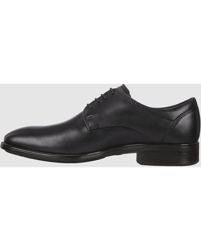 Ecco Citytray Derby Shoes - Black