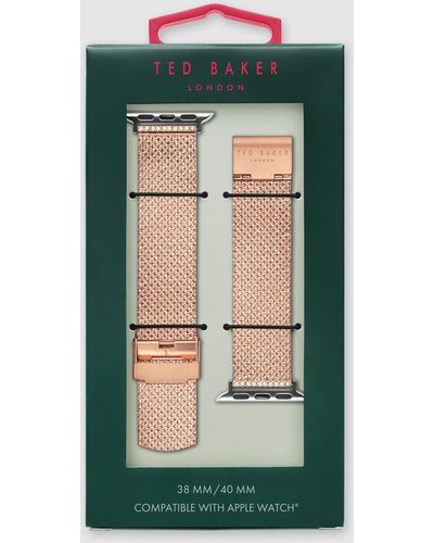 Ted Baker Apple Strap Shimmer - White