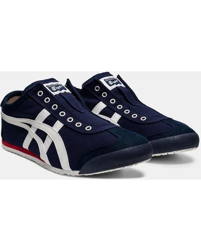 Blue Onitsuka Tiger Trainers for Women Lyst Australia