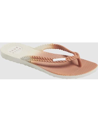 Billabong Kick Back Dip Dye Flip Flops For Women - Brown