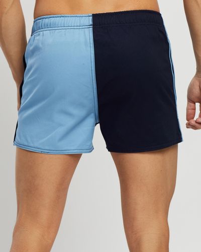 Canterbury Pocket Harlequin Shorts - Blue