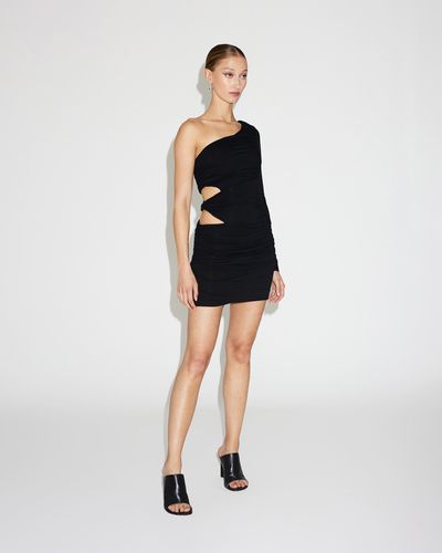 Lover Kendall One Shoulder Mini Dress - Black