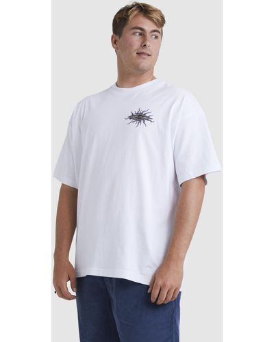 Billabong Diamond Grit T Shirt - White