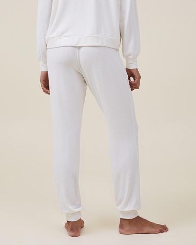 Cotton On Super Soft Slim Trousers - Natural
