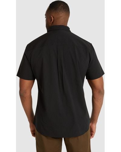 Johnny Bigg Hugo Textured Shirt - Black
