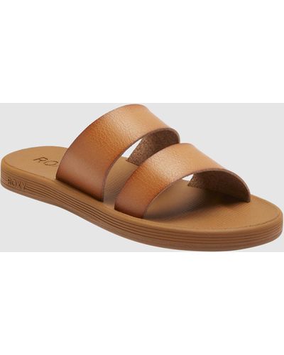 Roxy Coastal Cool Sandals - Brown