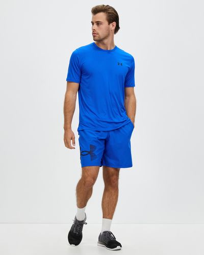 Under Armour Ua Woven Graphic Shorts - Blue
