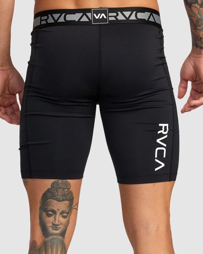 RVCA Compression Training Shorts - Black