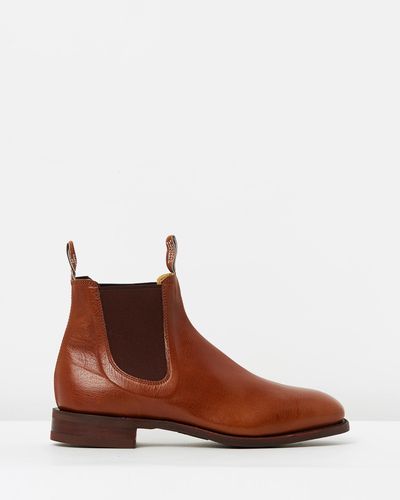 R.M.Williams Kangaroo Comfort Craftsman Boots - Brown