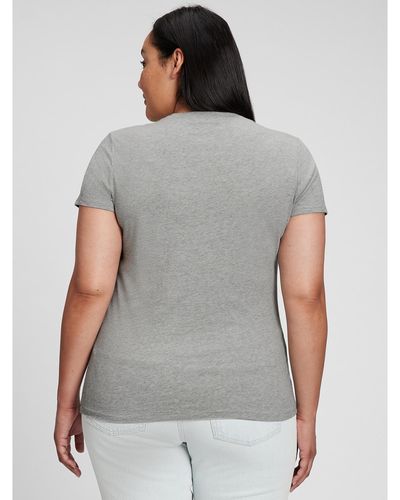 Gap Logo T Shirt - Grey