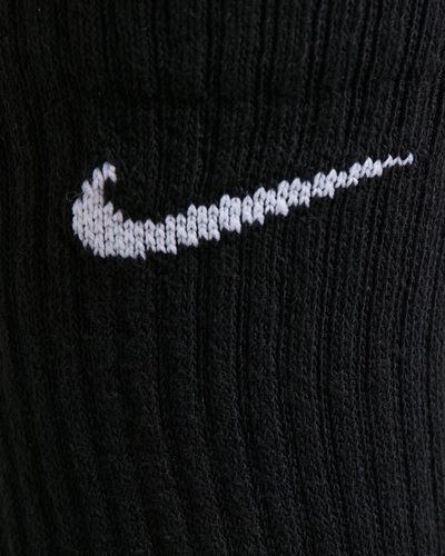 Nike Everyday Cushion Crew Socks 3 Pack - Black