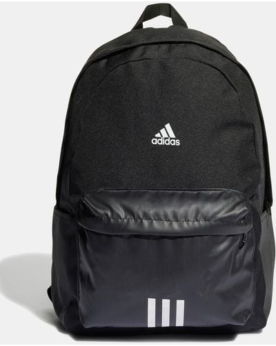 adidas Originals Classic Badge Of Sport 3 Stripes Backpack - Black