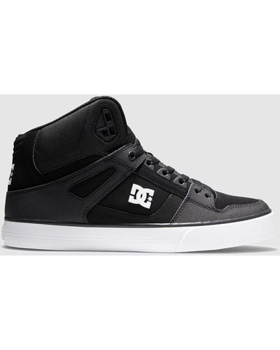 DC Shoes Pure High Top Shoes - Black