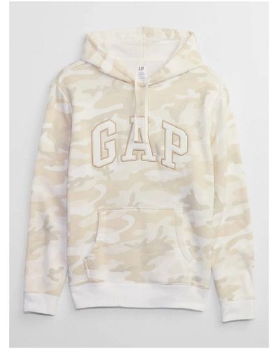Gap Logo Pullover Hoodie - White