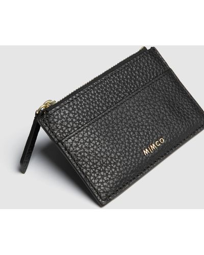 Mimco Classico Duo Card Wallet - Black