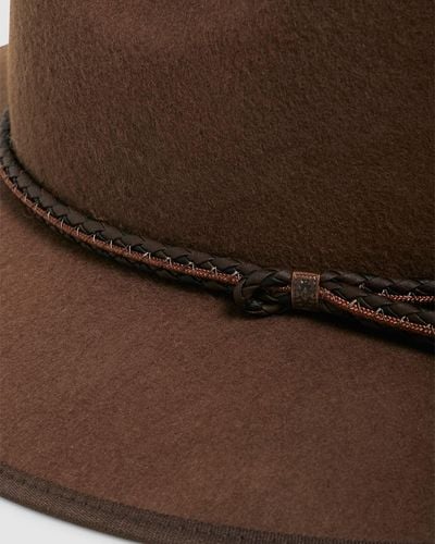 Billabong Dutton Fedora Hat For Men - Brown