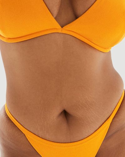 Form and Fold The Triangle Underwire D G Top - Orange