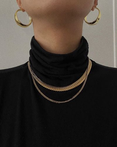 ALIX YANG Frankie Chain - Metallic