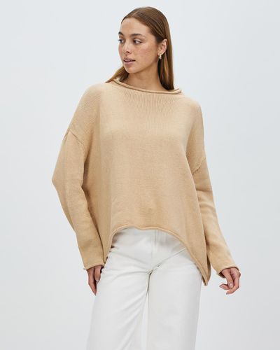 White By FTL Rilee Jumper - Natural