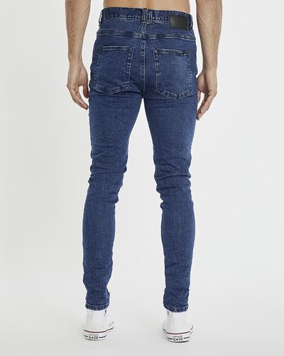 Kiss Chacey K1 Super Skinny Fit Jeans - Blue