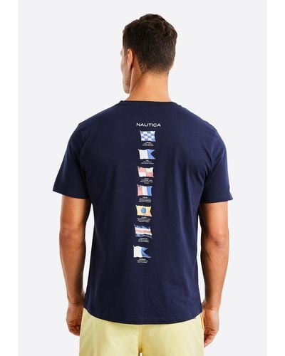 Nautica J Class Collection Archie Tee - Blue