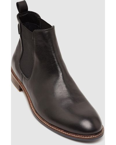 OXFORD New Silas Chelsea Boots - Black