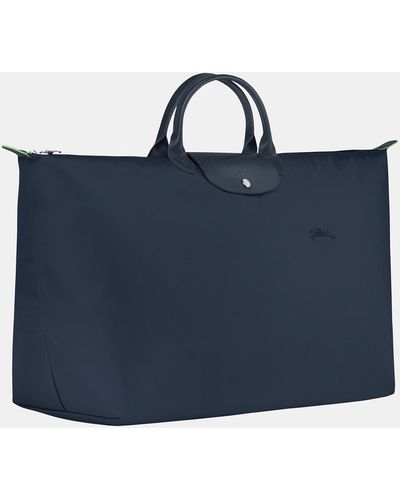 Longchamp Le Pliage Green Travel Tote Bag Extra Large - Blue